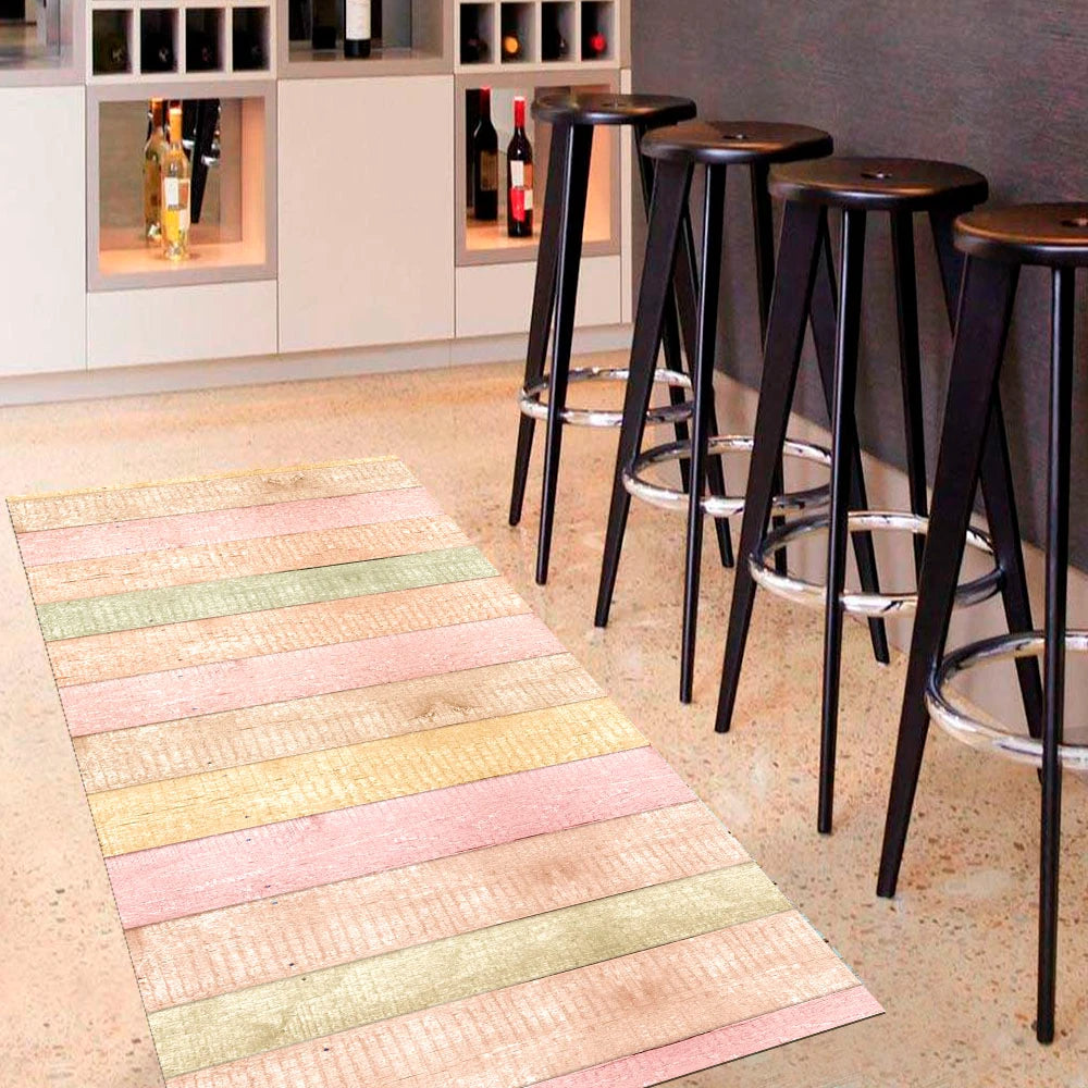 Alfombra Madera Vintage Los Ángeles