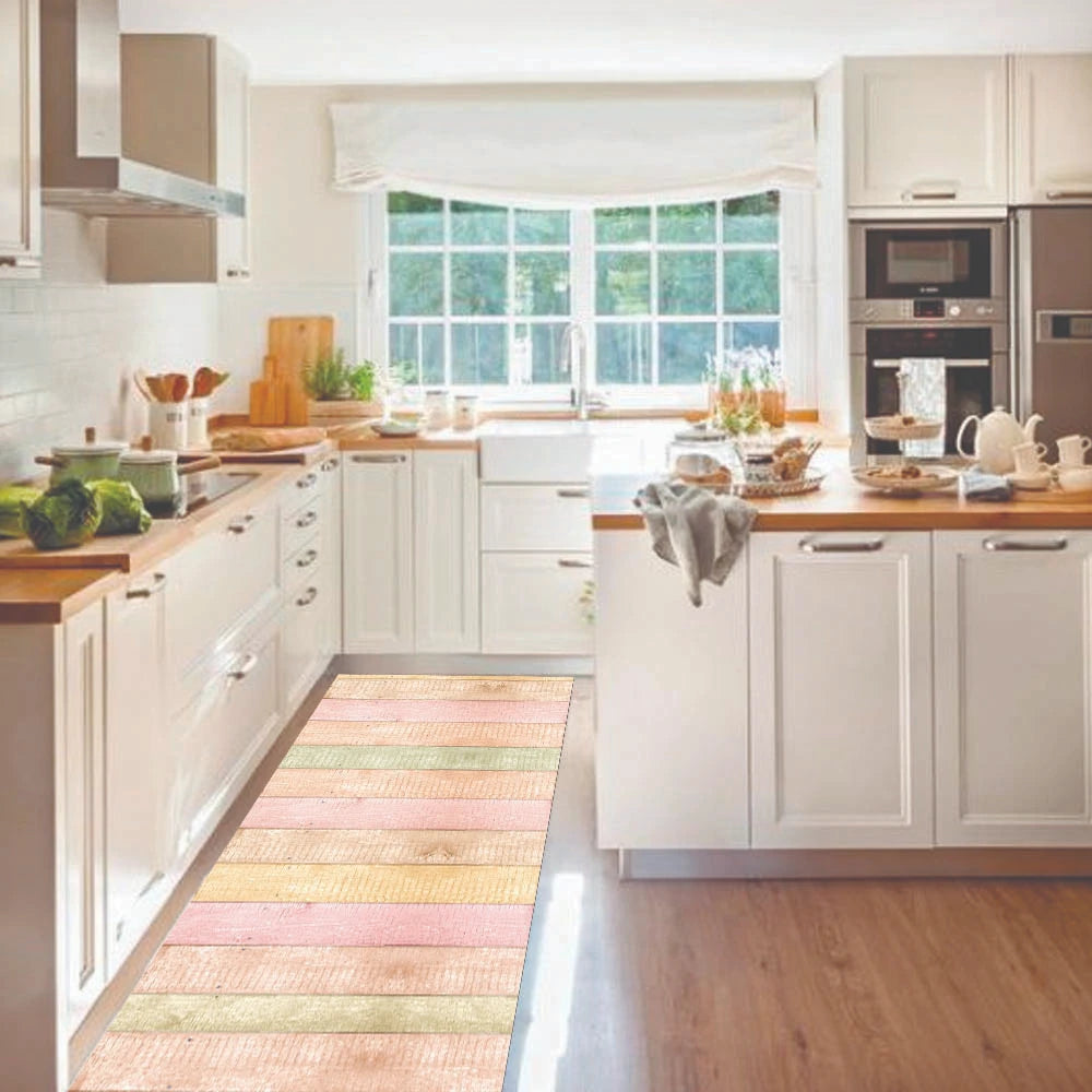 Alfombra Madera Vintage Los Ángeles