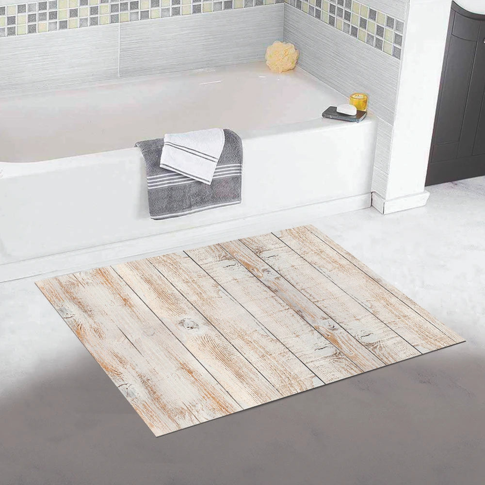 Alfombra Madera Vintage Natural