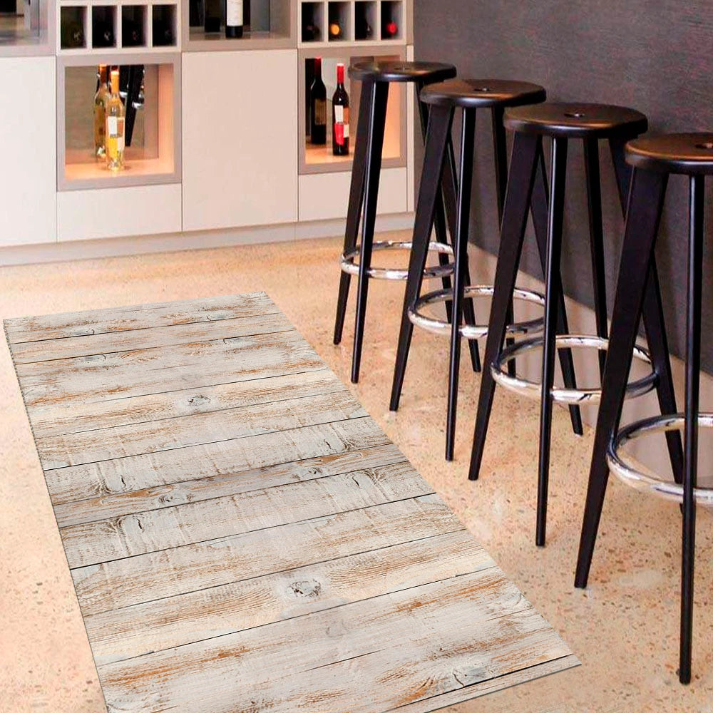 Alfombra Madera Vintage Natural