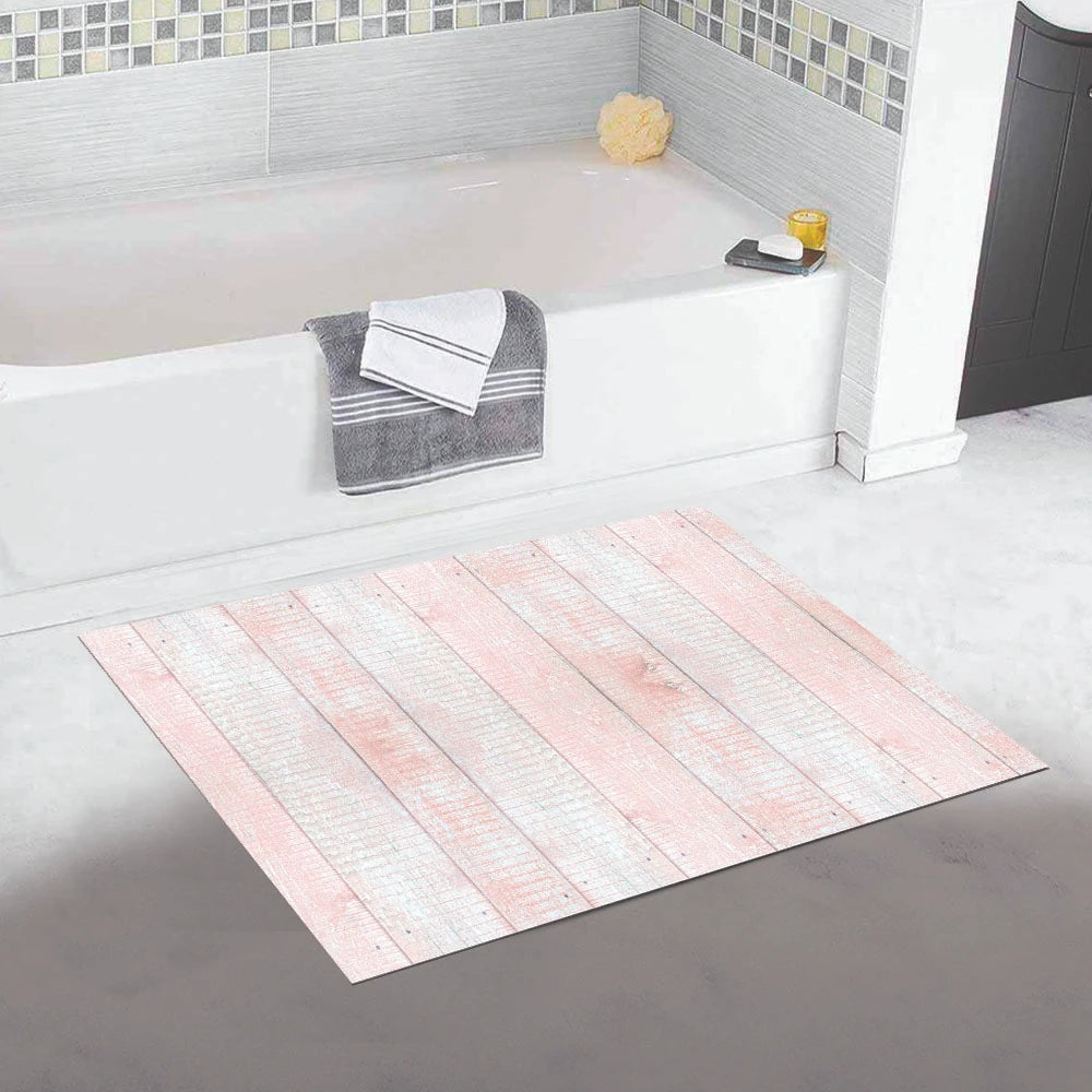 Alfombra Madera Vintage Palo Rosa