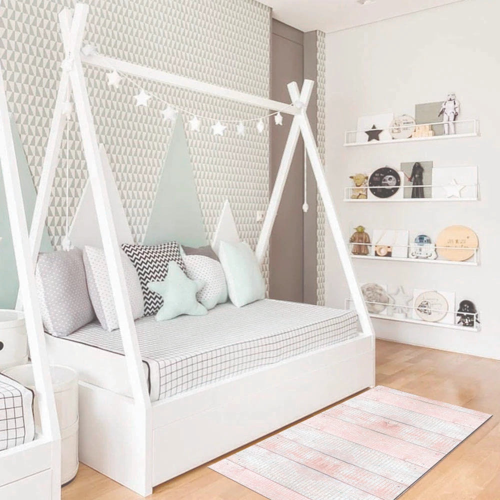 Alfombra Madera Vintage Palo Rosa