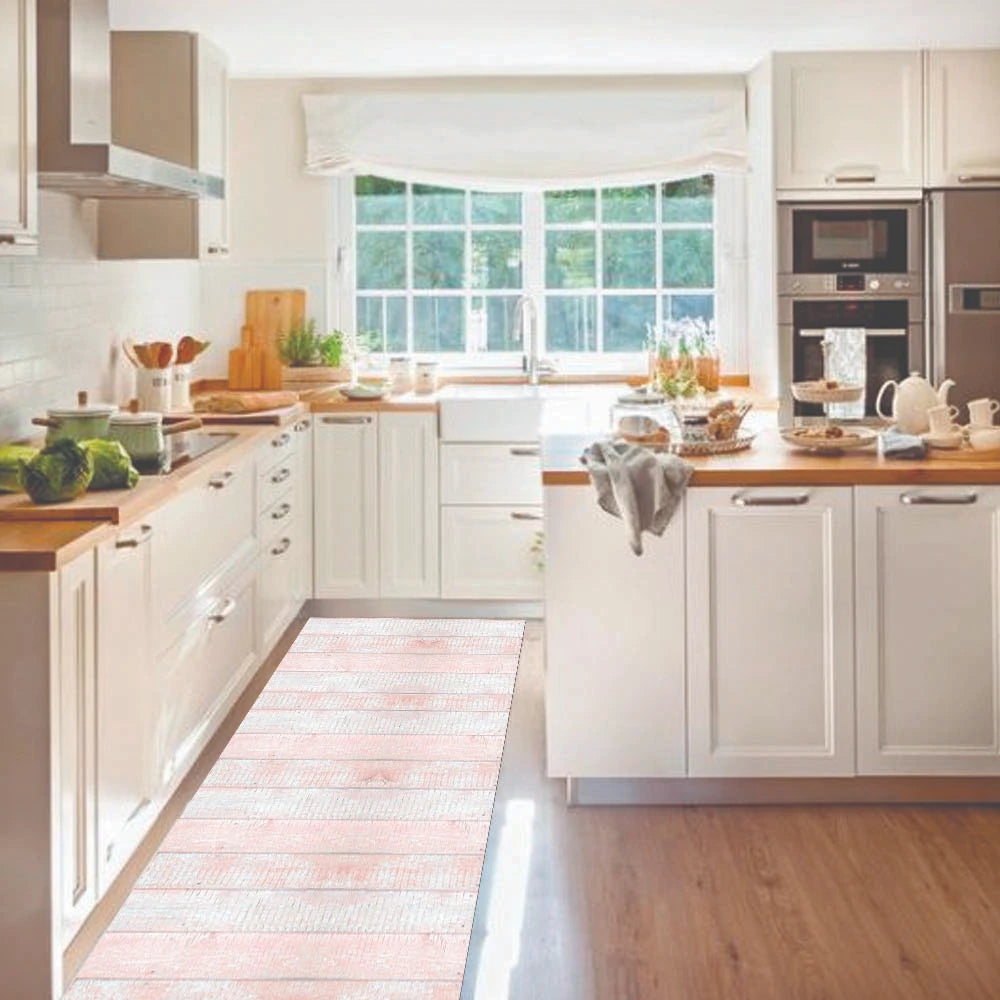 Alfombra Madera Vintage Palo Rosa