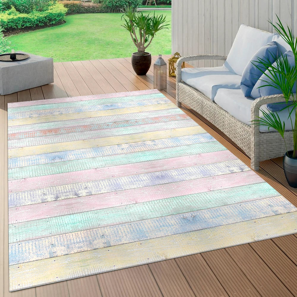 Alfombra Madera Vintage Venecia