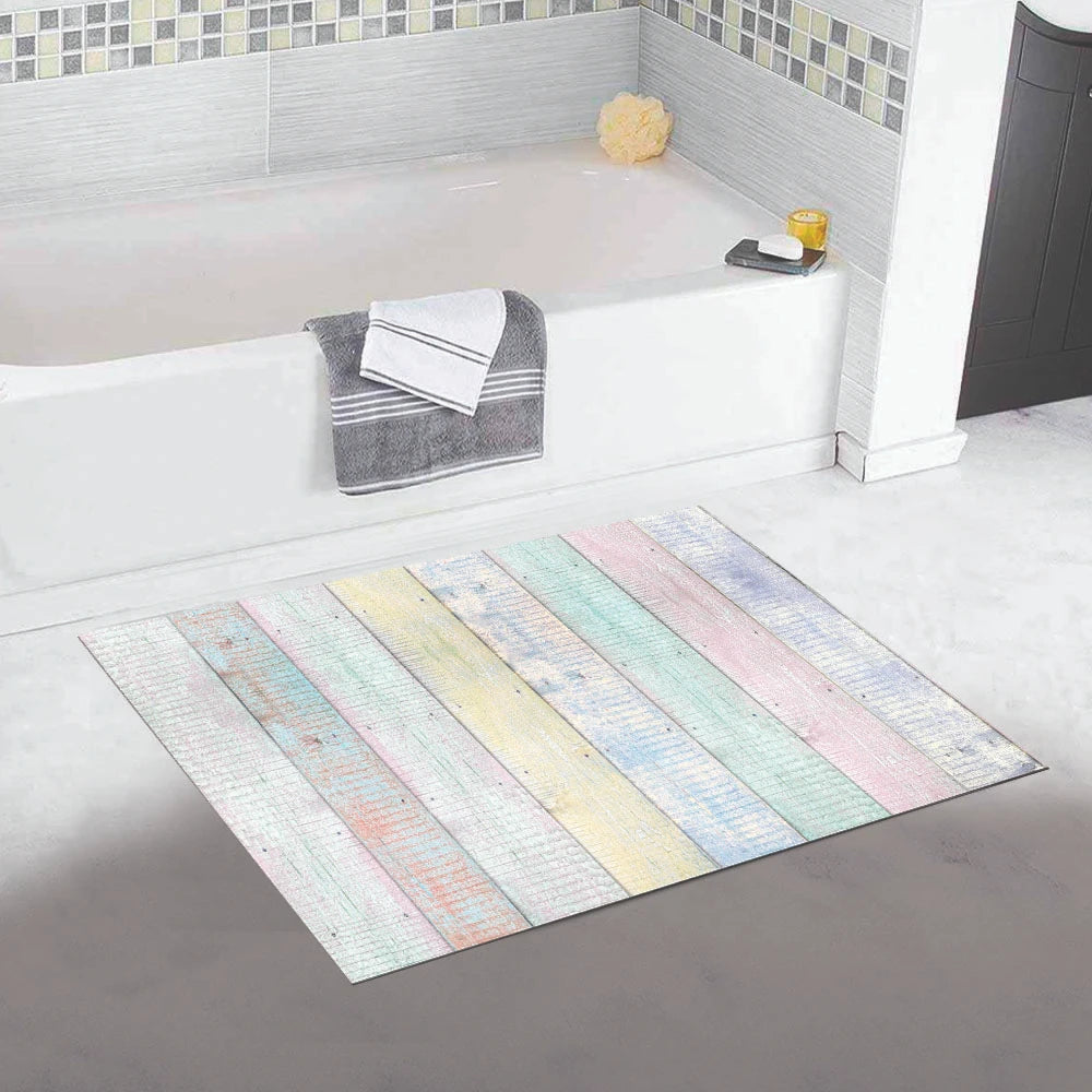 Alfombra Madera Vintage Venecia