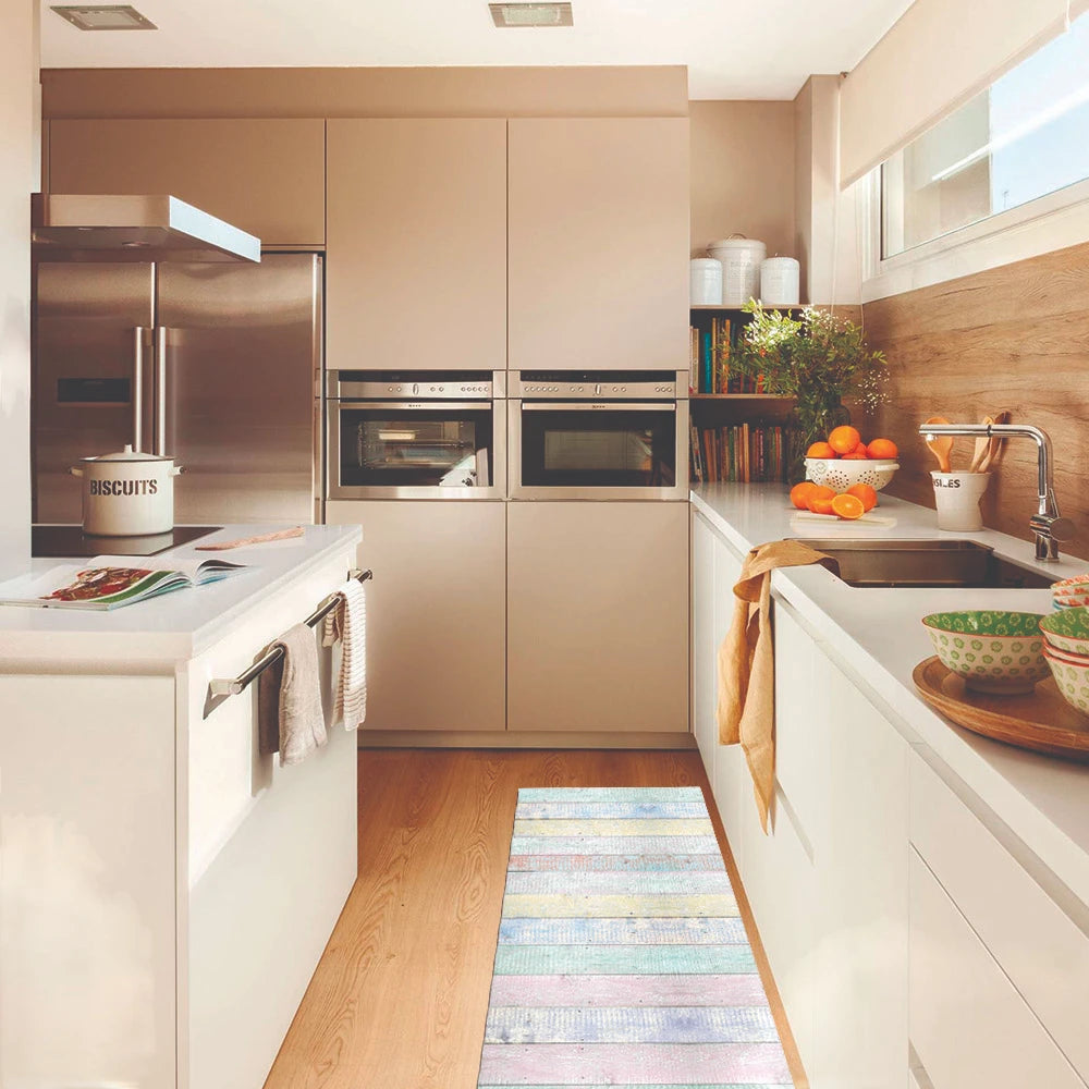 Alfombra Madera Vintage Venecia