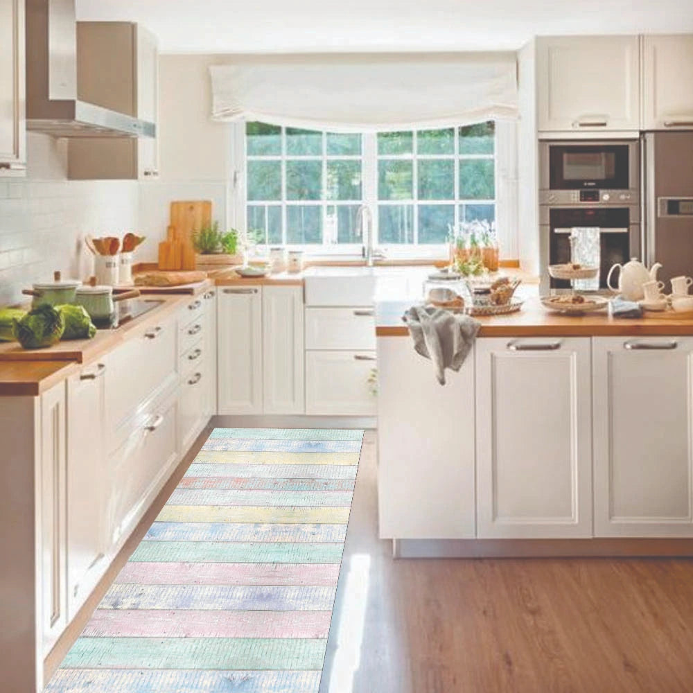 Alfombra Madera Vintage Venecia