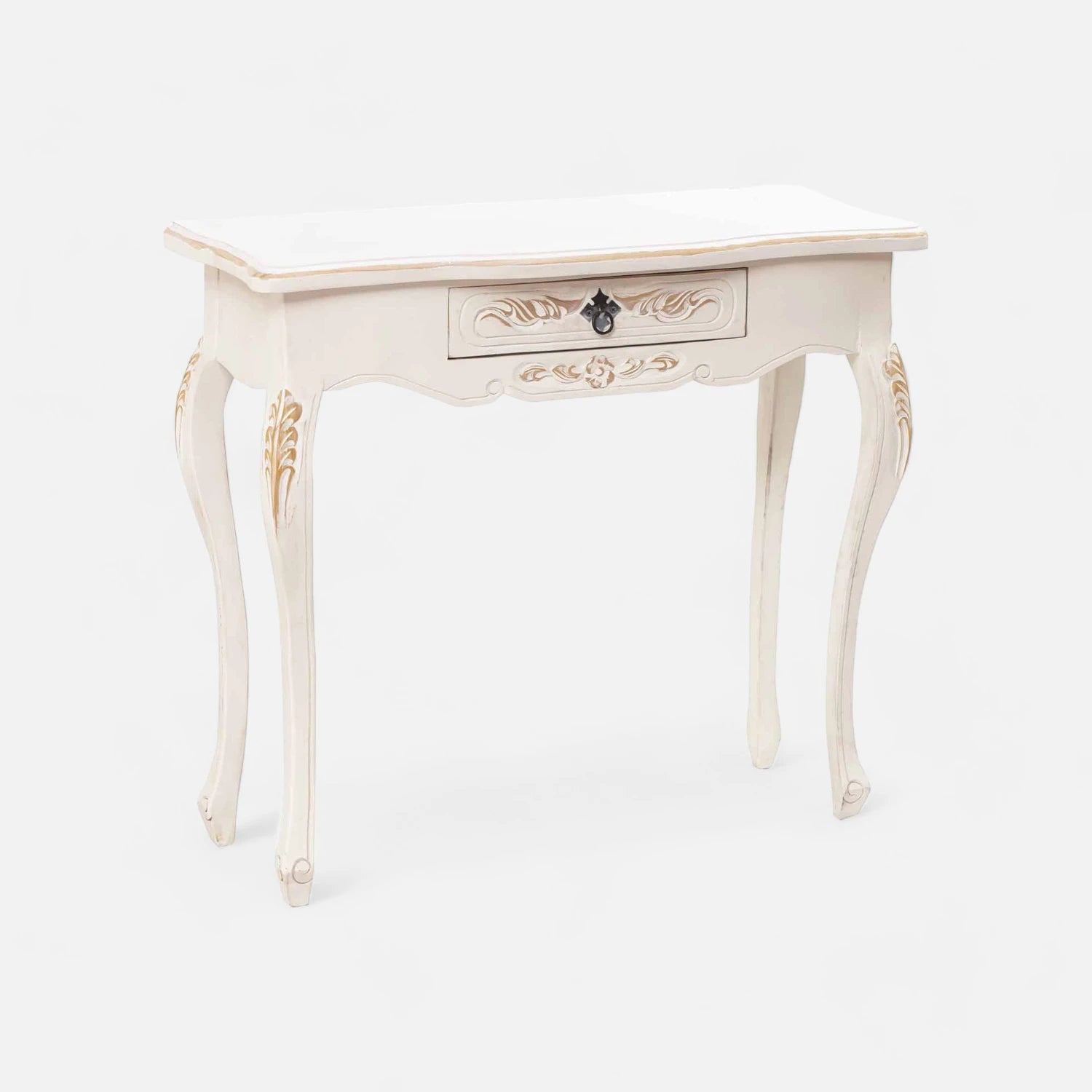 Mesa Arrimo - Mesa de Arrimo Normando Decapado elegante | mueblesamerica.cl