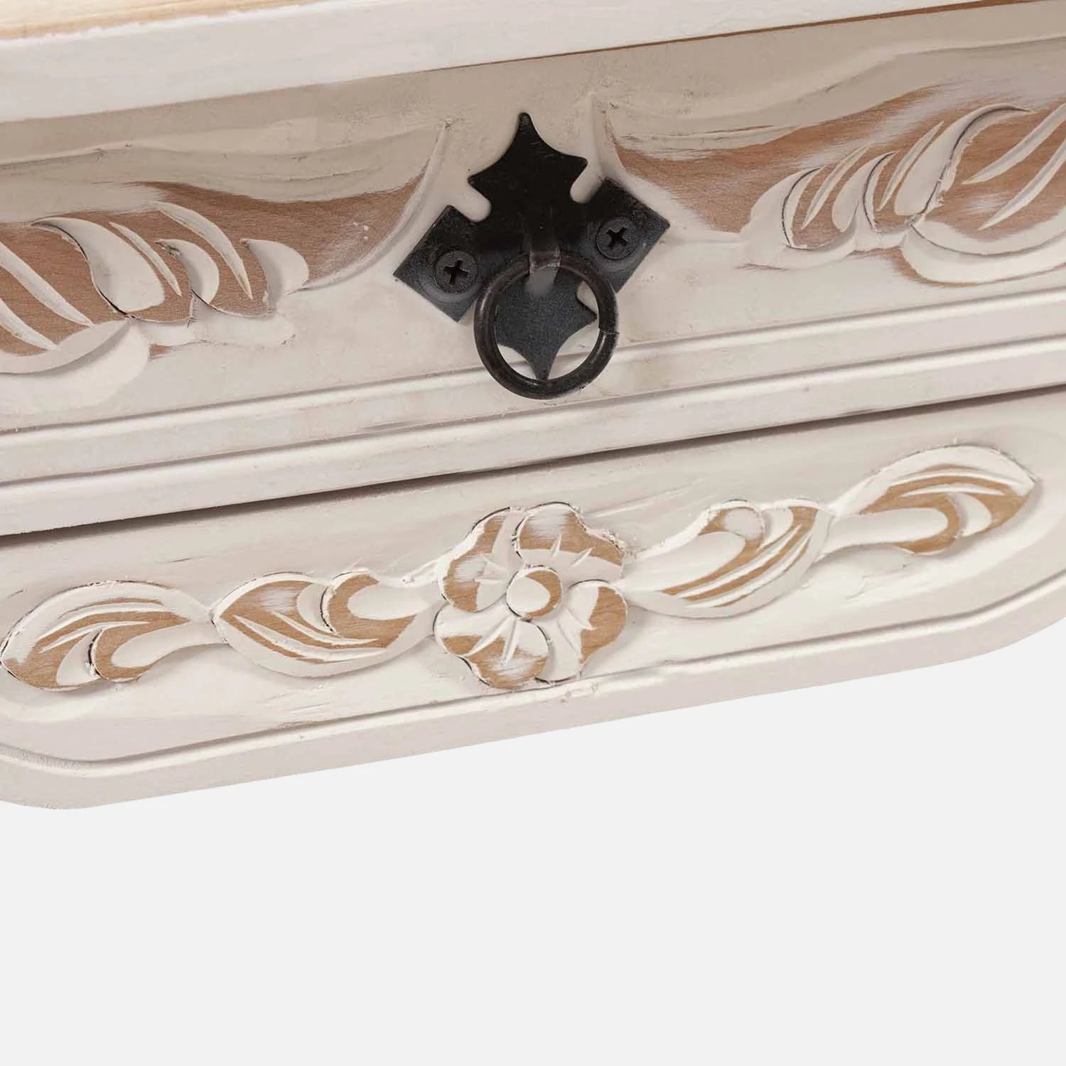 Mesa Arrimo - Madera decapada en mesa de arrimo | mueblesamerica.cl