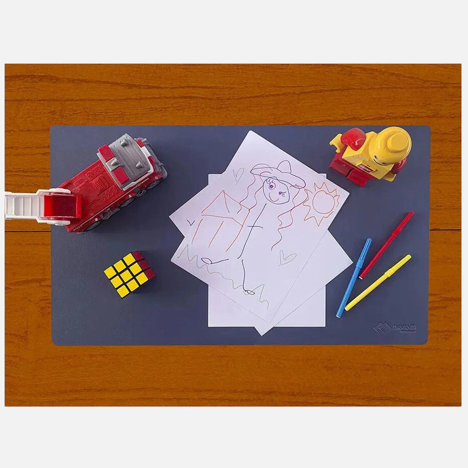 Office Pad Azul Piedra