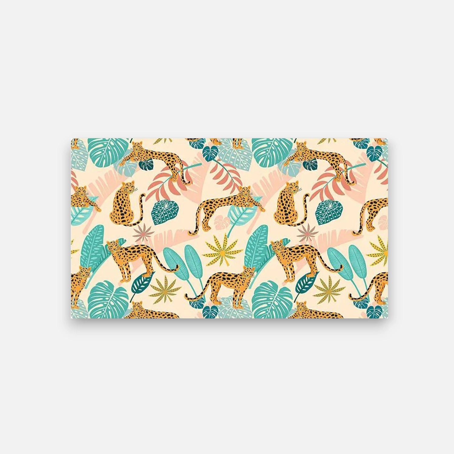 Office Pad Pink Leopard