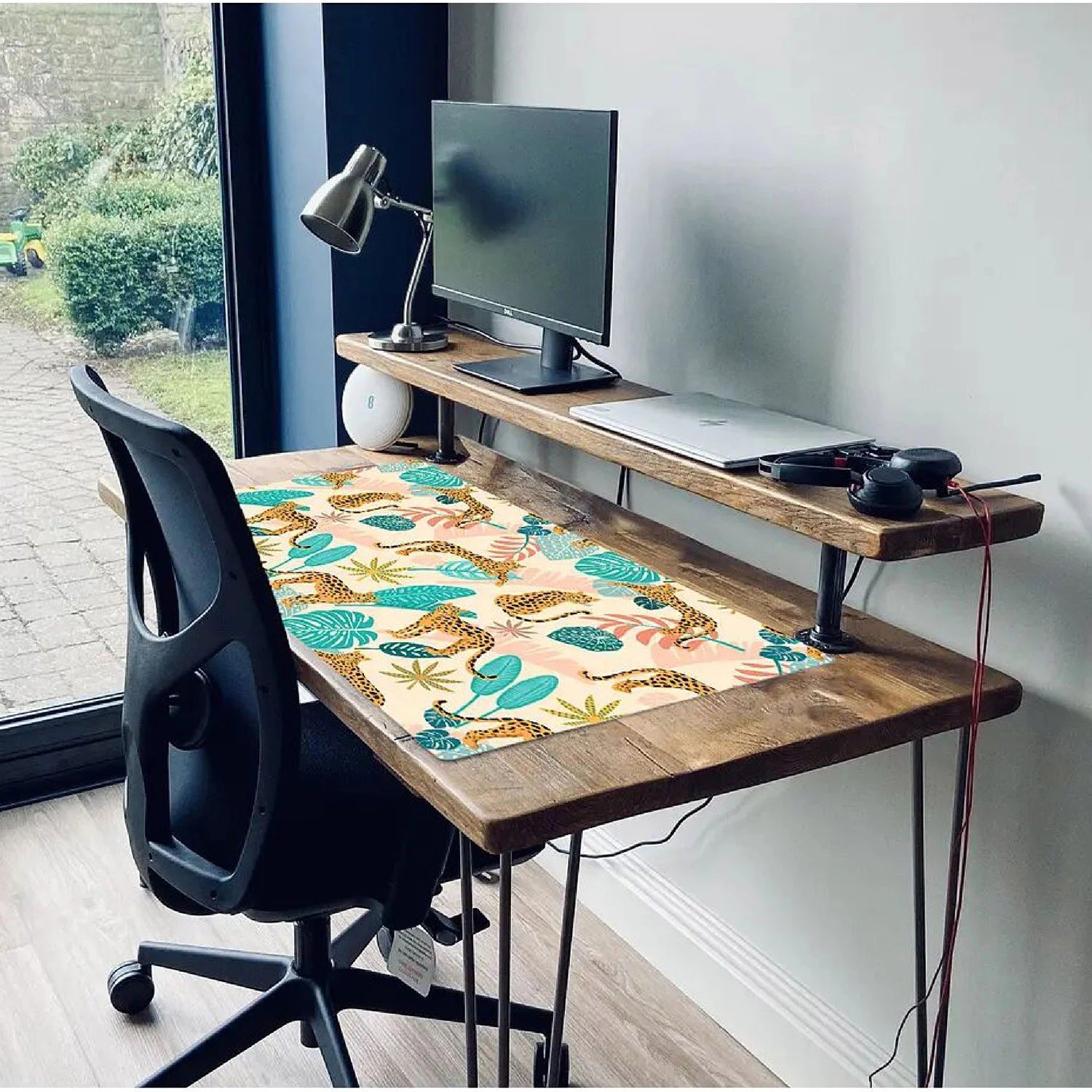 Office Pad Pink Leopard