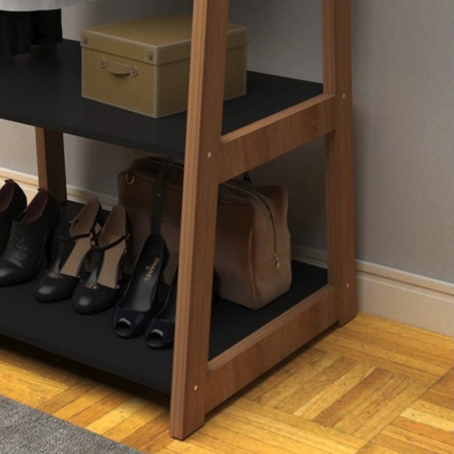 Vista del organizador de ropa Apunto | mueblesamerica.cl