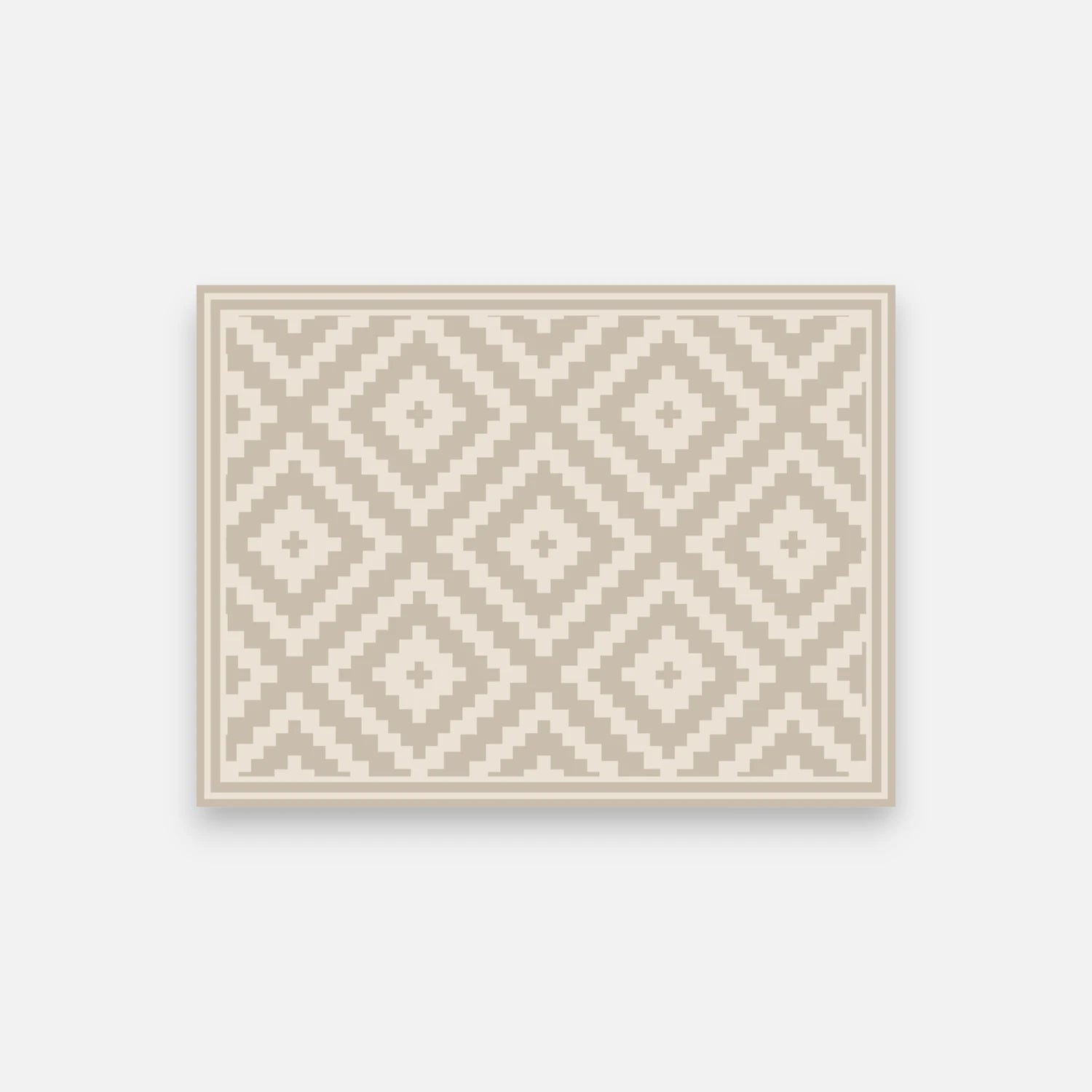 Alfombra Rombos Ceniza