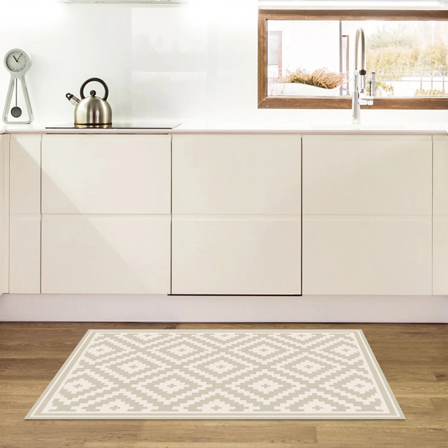 Alfombra Rombos Ceniza