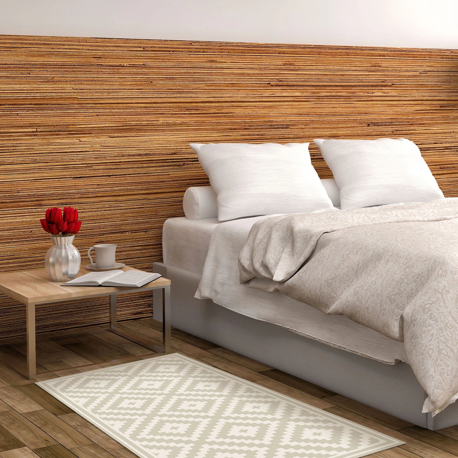 Alfombra Rombos Ceniza