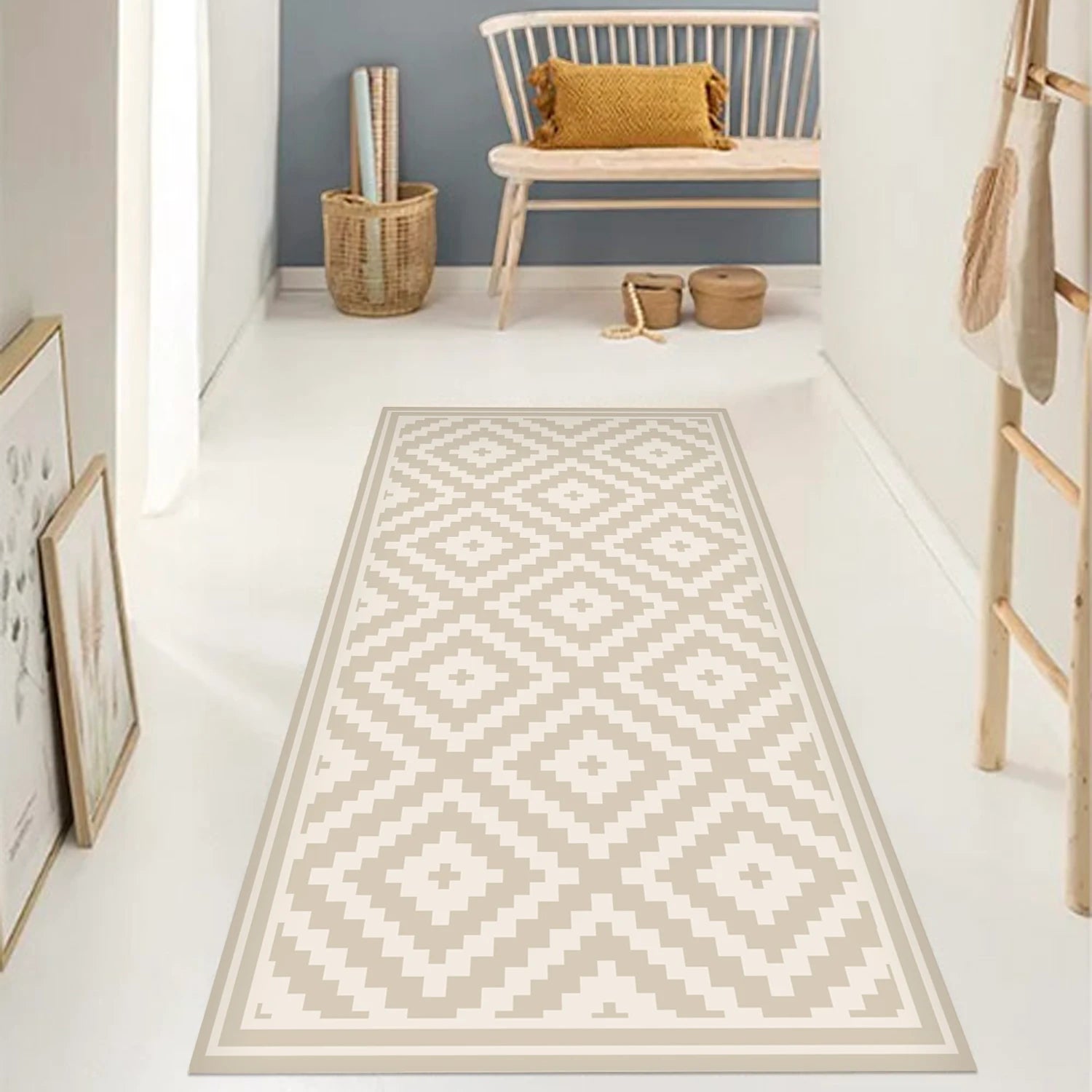 Alfombra Rombos Ceniza