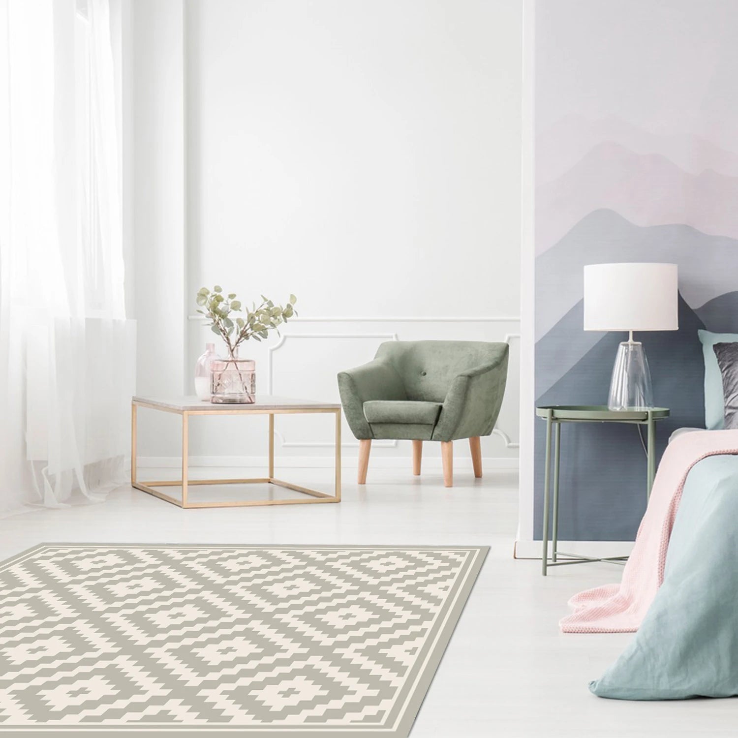 Alfombra Rombos Arena