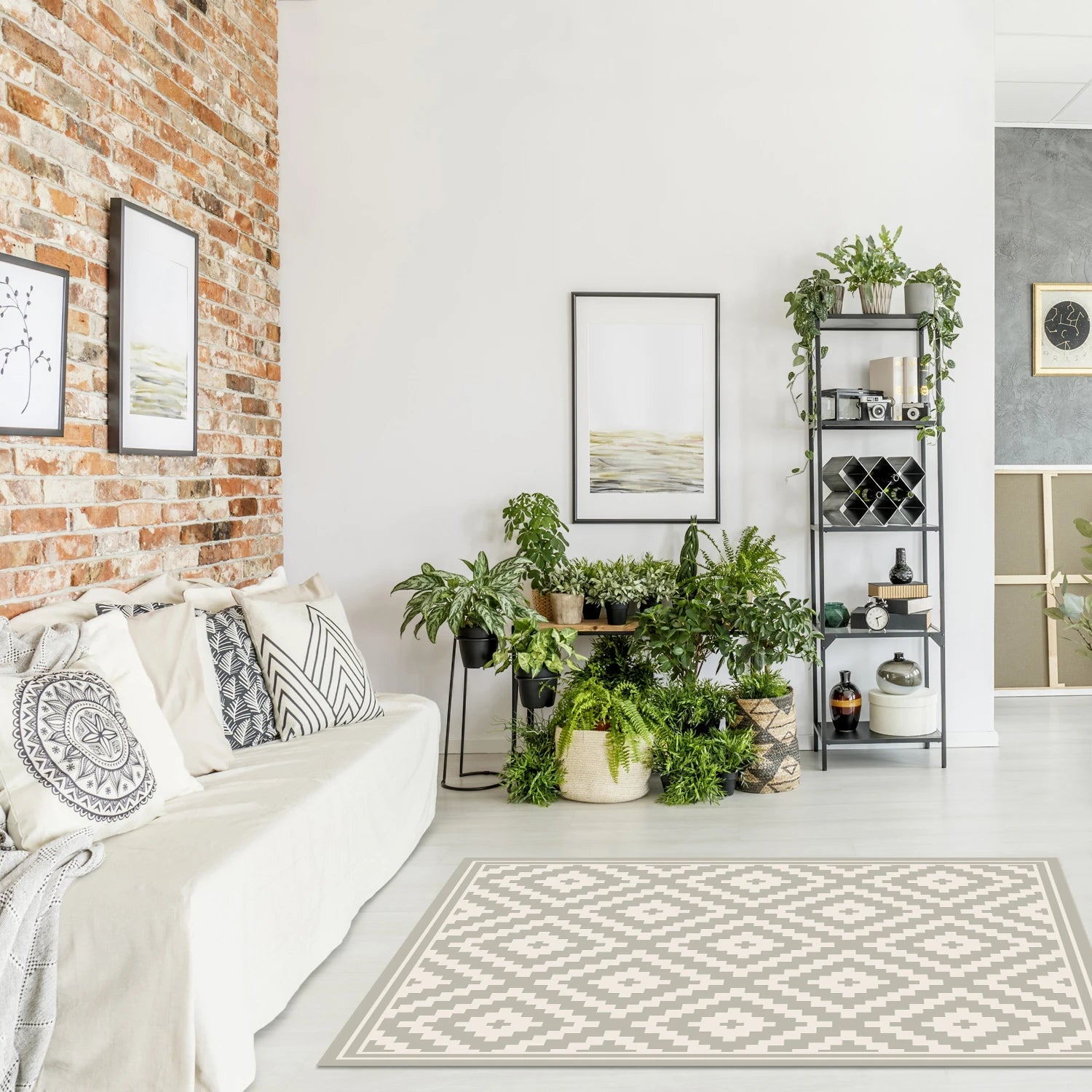 Alfombra Rombos Arena