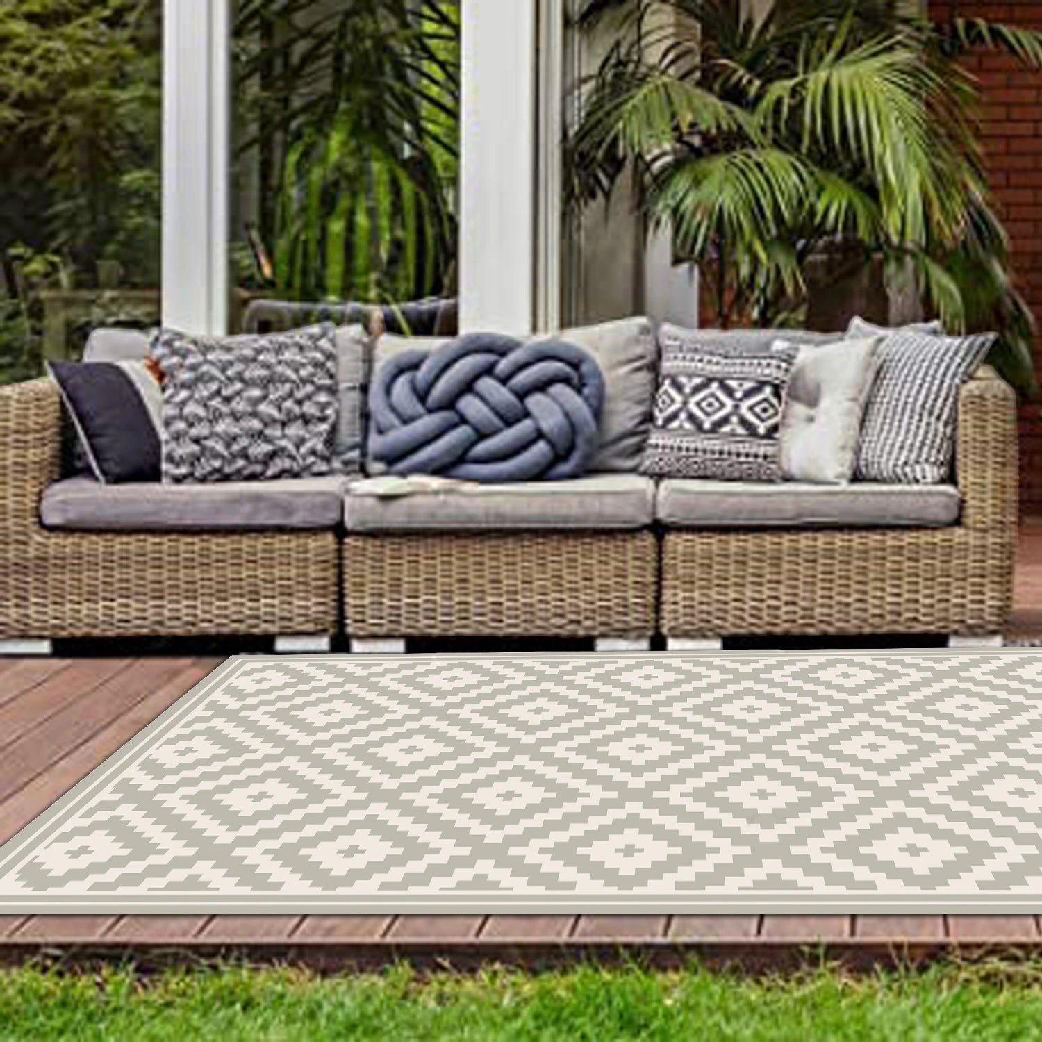 Alfombra Rombos Arena