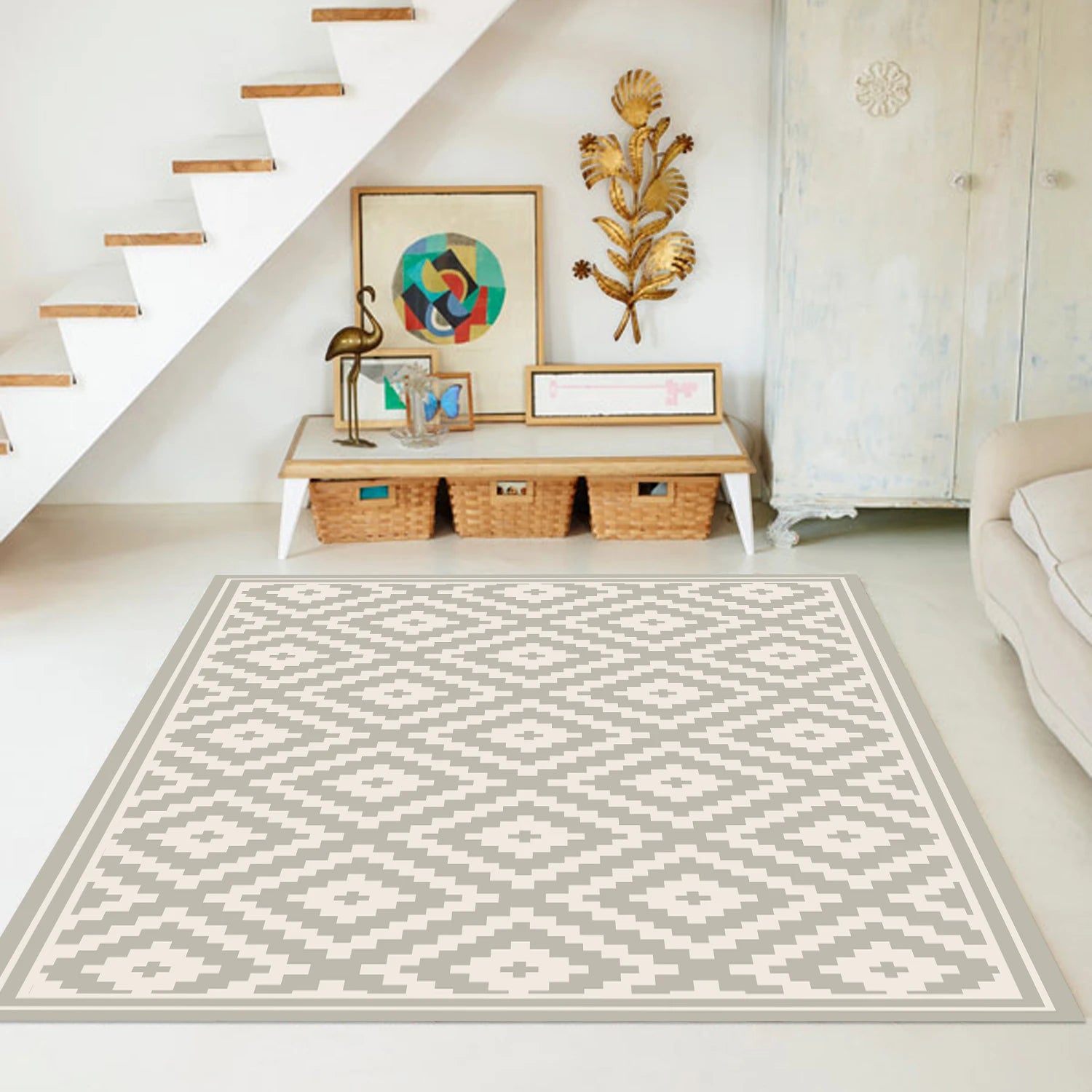 Alfombra Rombos Arena