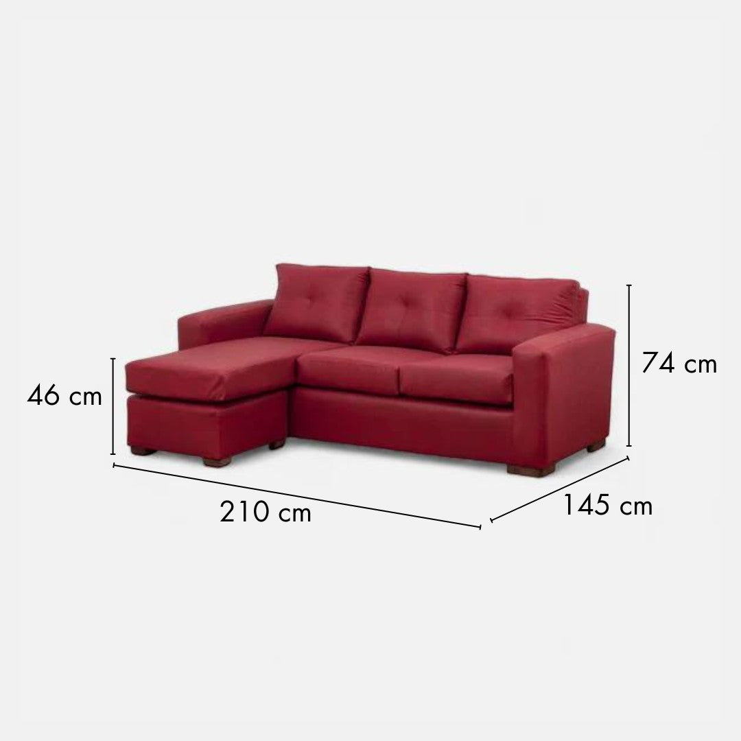 Comodidad del seccional Magic en casa | mueblesamerica.cl