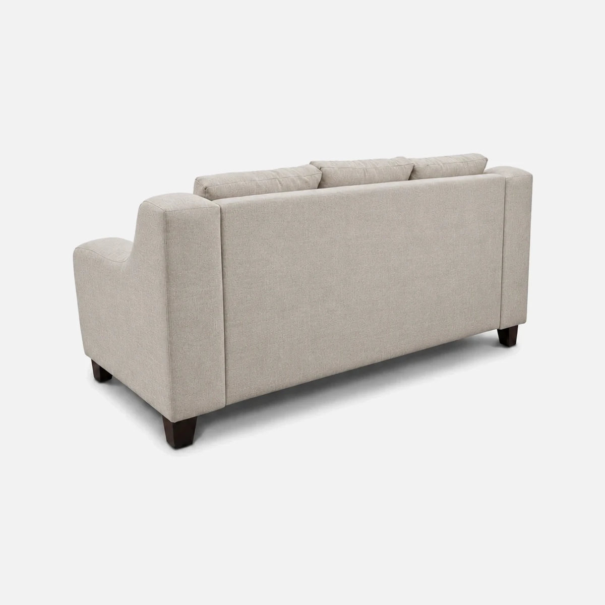 Seccional Martina - Tela Lino Finesse Beige, vista trasera espaldar