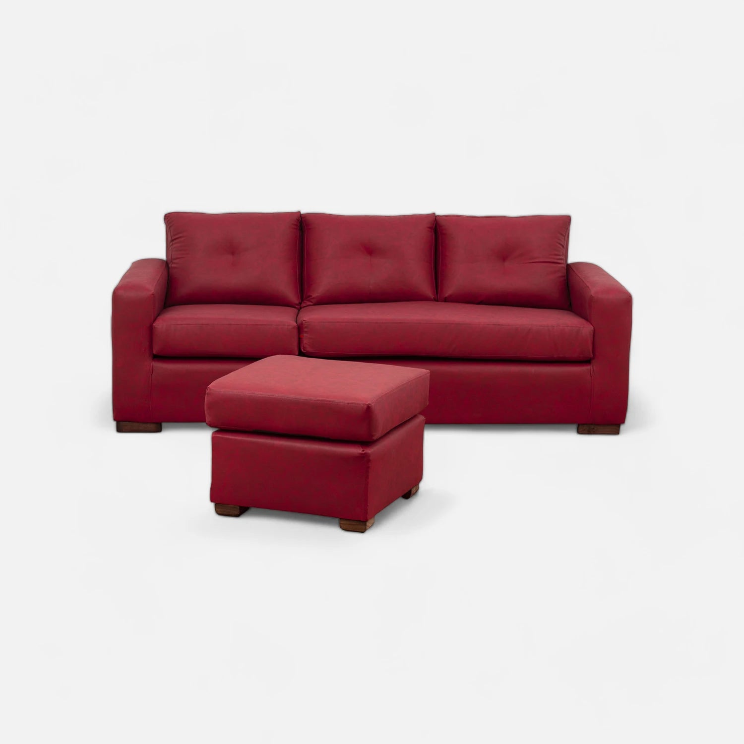 Seccional Magic en color burdeos elegante | mueblesamerica.cl