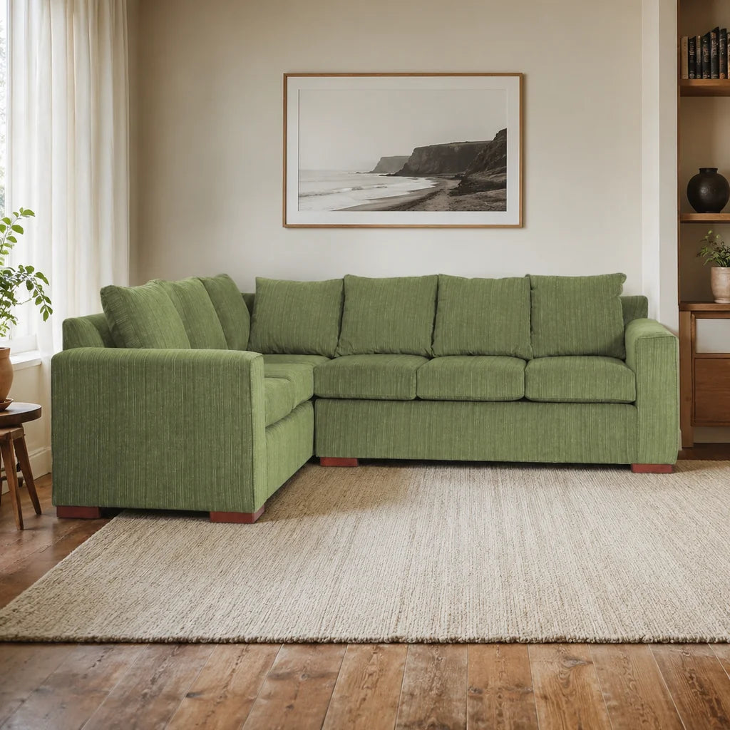 Seccional Star - Tela Chenille Patagonia Verde Musgo