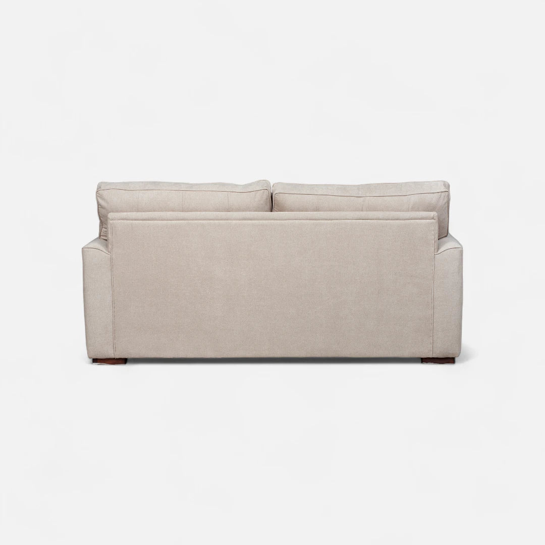 Sofá Monik 3 Cuerpos - Tela Lino Finesse Beige