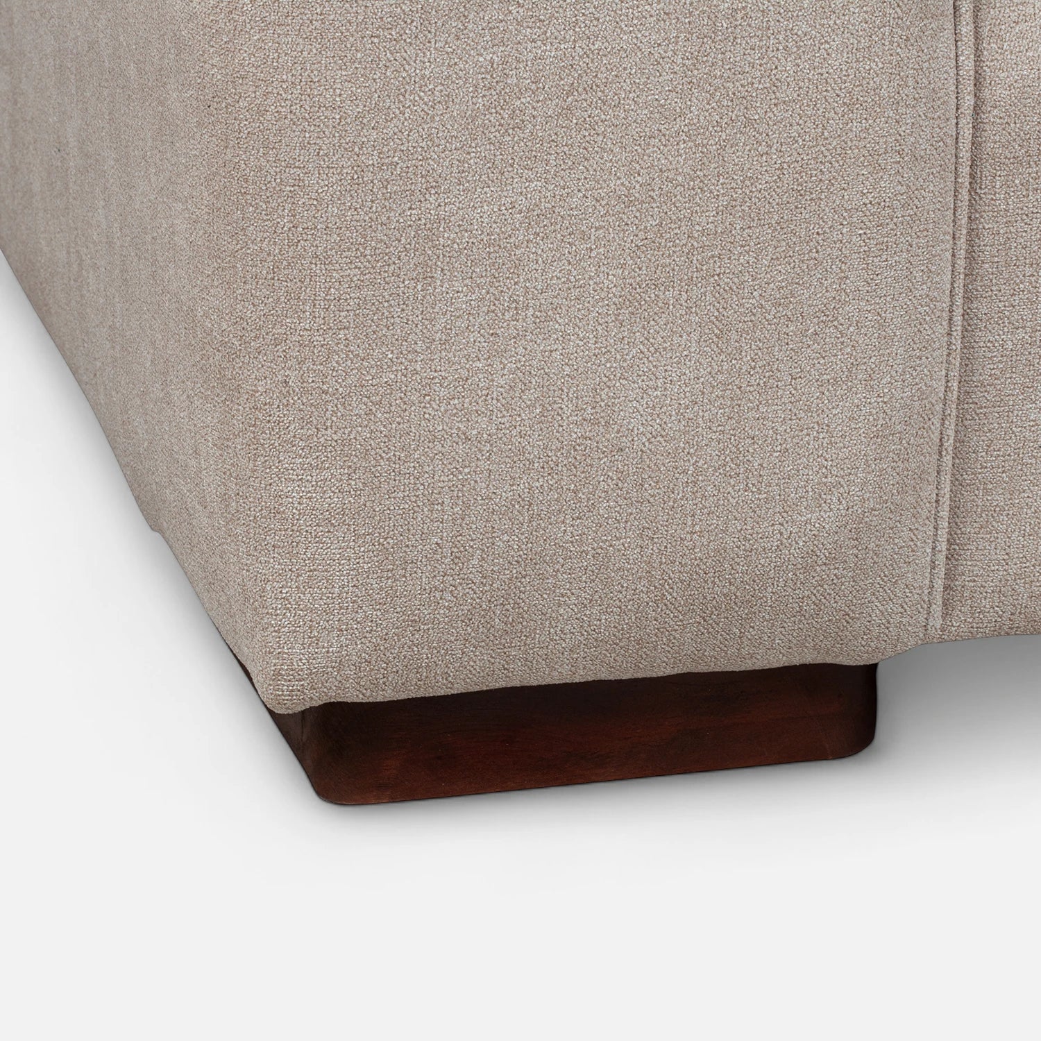 Sofá Monik 3 Cuerpos - Tela Lino Finesse Beige