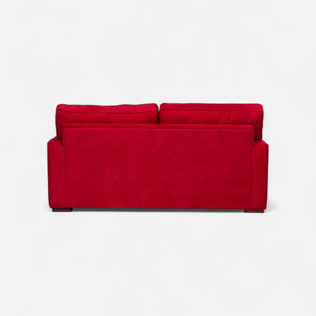 Sofá Monik 3 Cuerpos - Tela Lino Finesse Burdeo