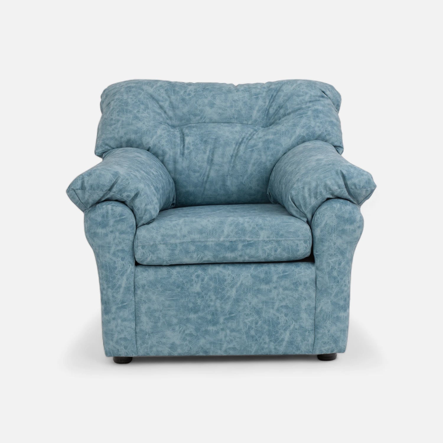 Living América 311 - Cuero Sintético Auris Azul Claro