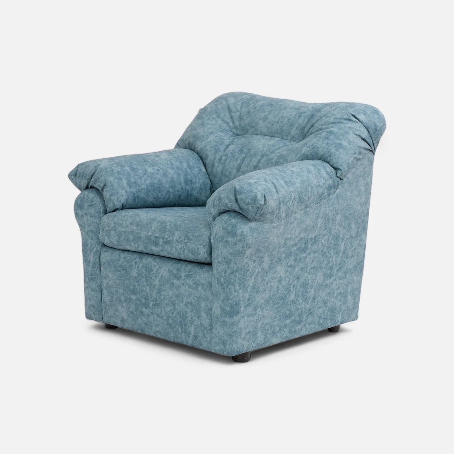 Living América 211 - Cuero Sintético Auris Azul Claro