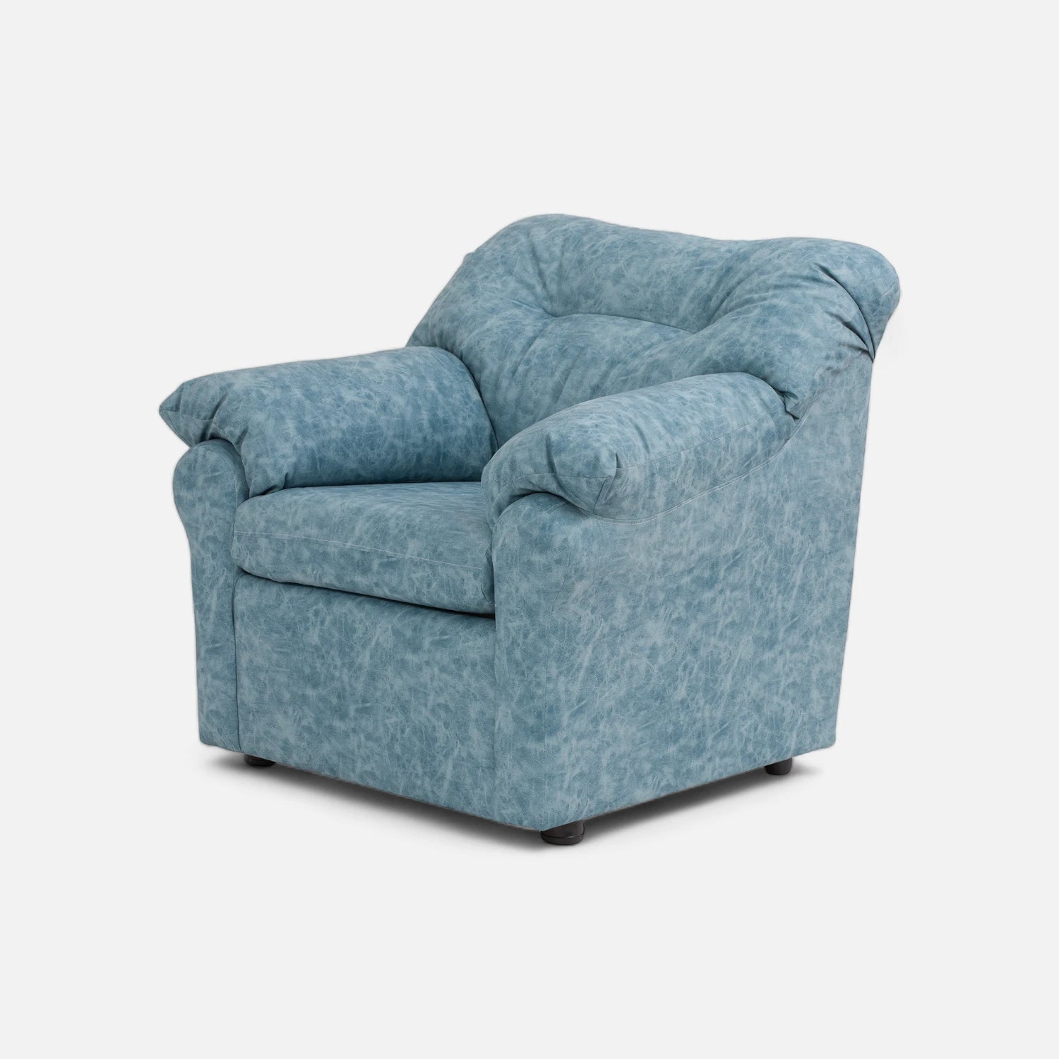 Living América 311 - Cuero Sintético Auris Azul Claro