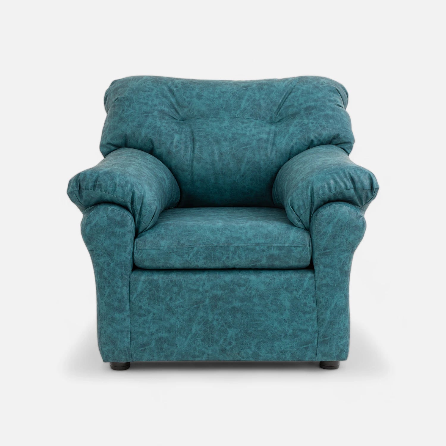 Living América 311 - Cuero Sintético Auris Azul Petróleo