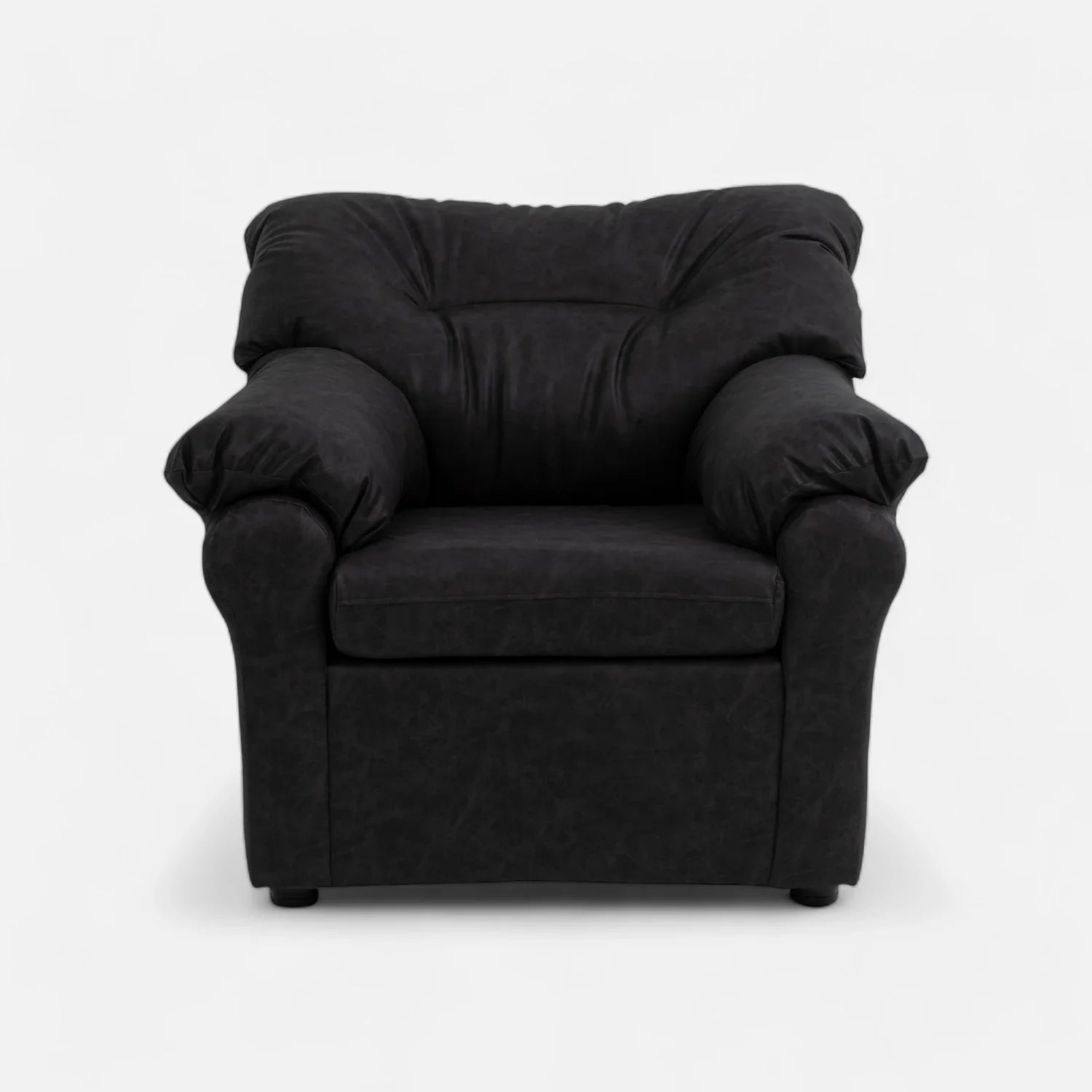 Living América 211 - Cuero Sintético Auris Negro