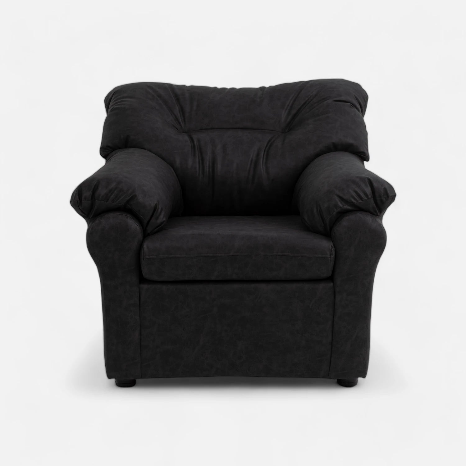 Living América 311 - Cuero Sintético Auris Negro