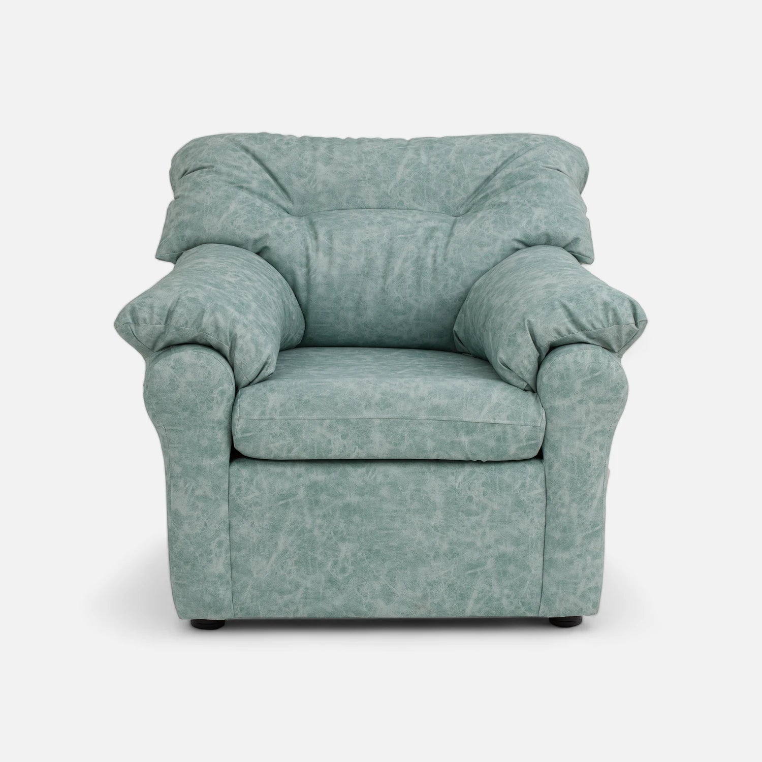 Living América 311 - Cuero Sintético Auris Verde Agua