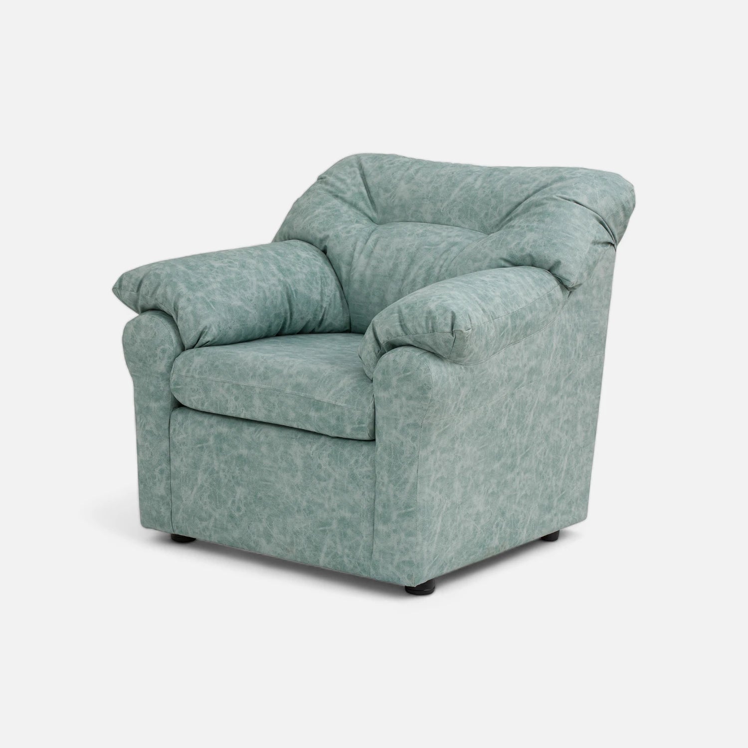 Living América 311 - Cuero Sintético Auris Verde Agua