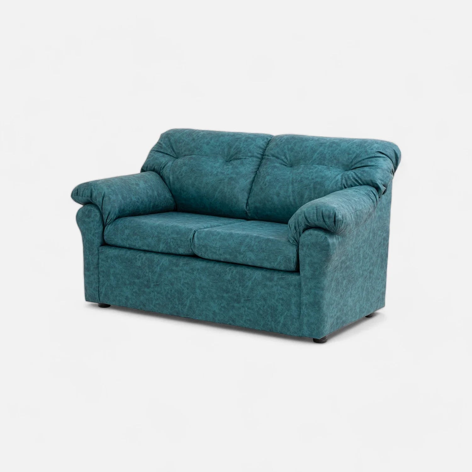 Living América 211 - Cuero Sintético Auris Azul Petróleo