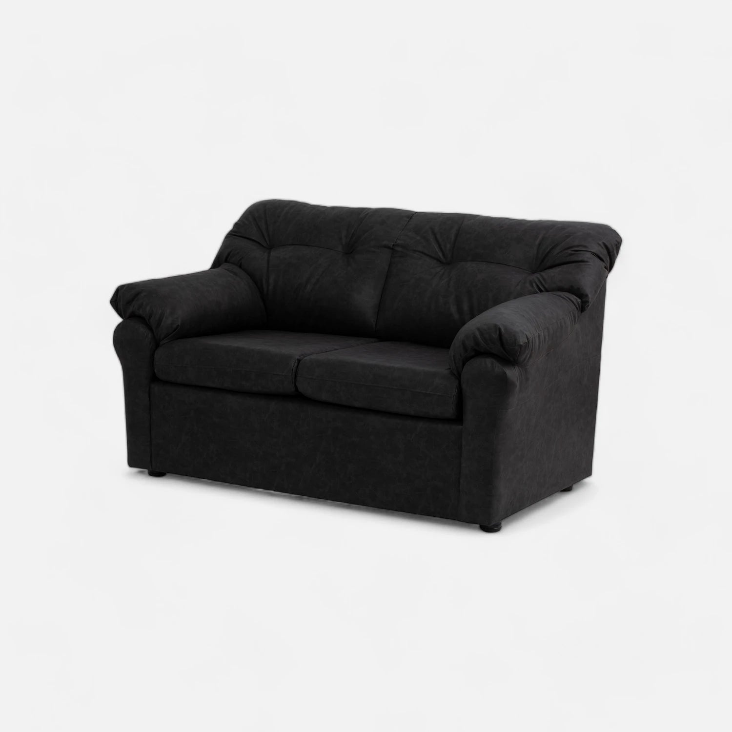 Living América 321 - Cuero Sintético Auris Negro