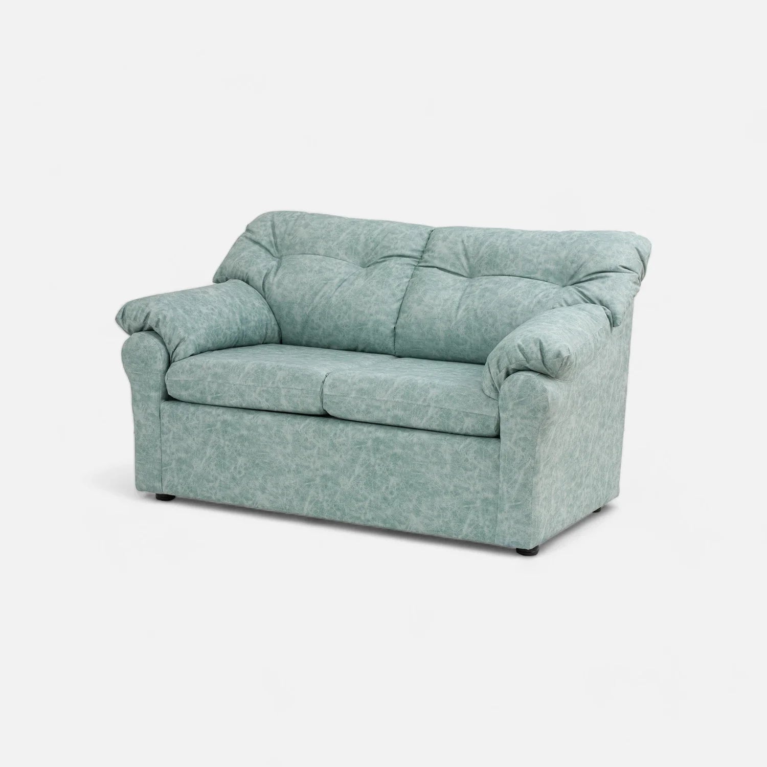 Living América 211 - Cuero Sintético Auris Verde Agua