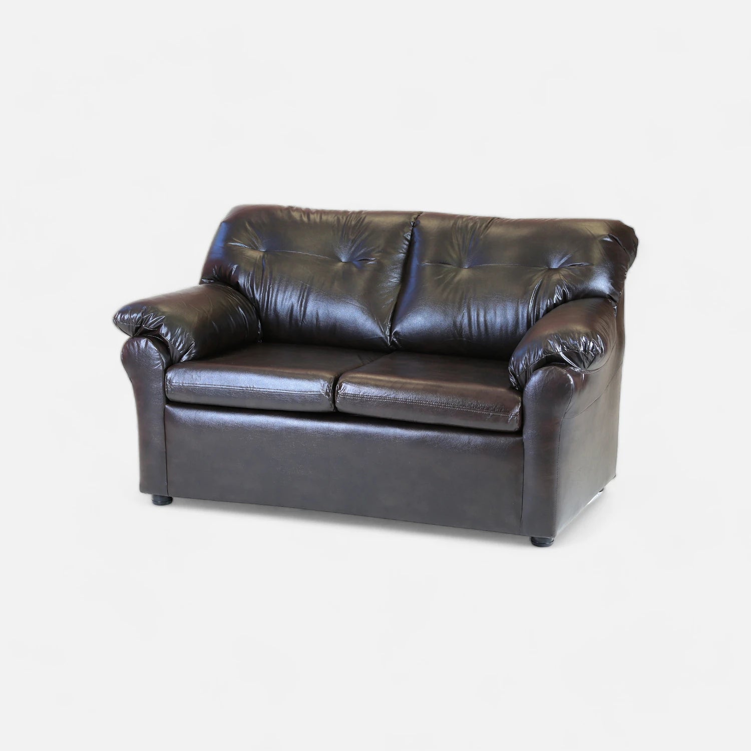 Living América 321 - Cuero Sintético Pu Café Moro