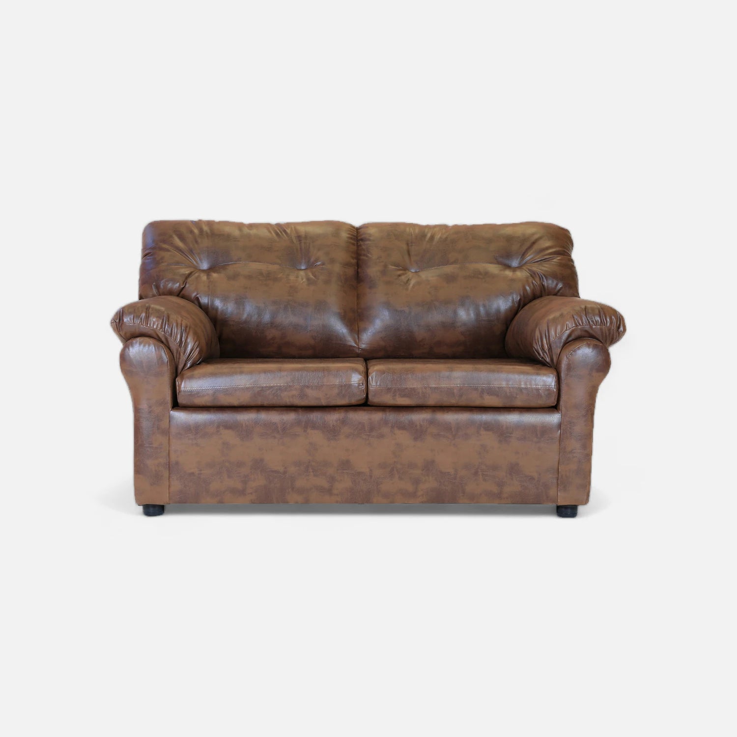 Living América 321 - Cuero Sintético Pu Caramelo