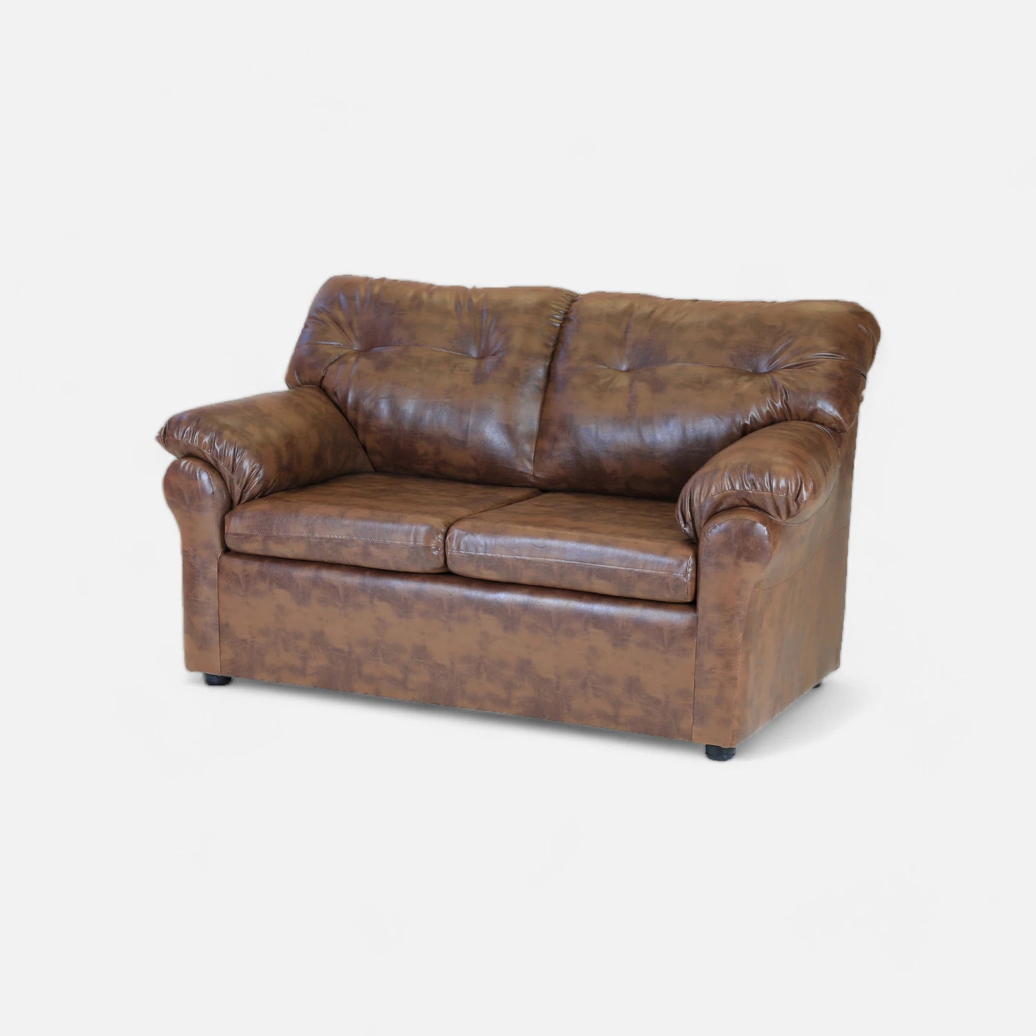 Living América 321 - Cuero Sintético Pu Caramelo