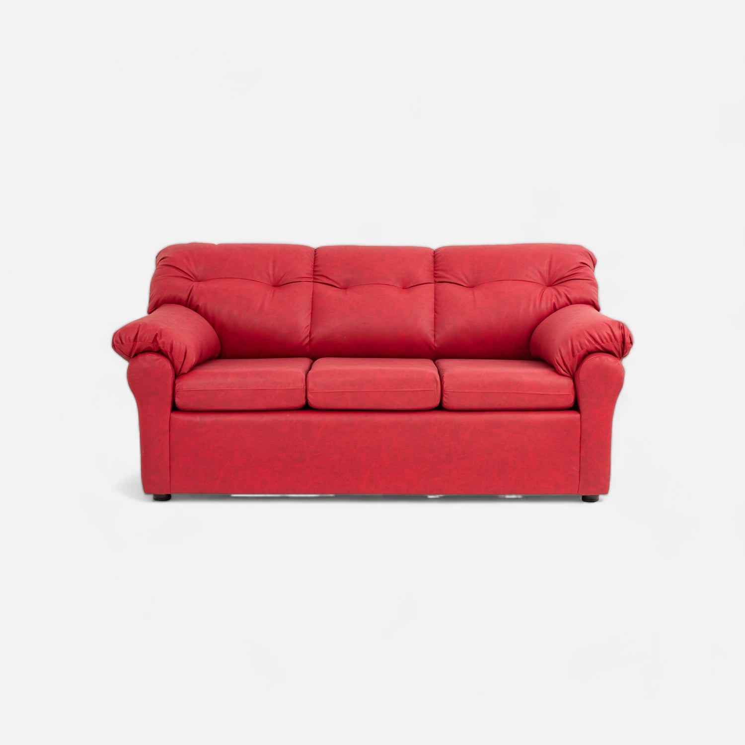 Living América 311 - Cuero Sintético Auris Burdeo