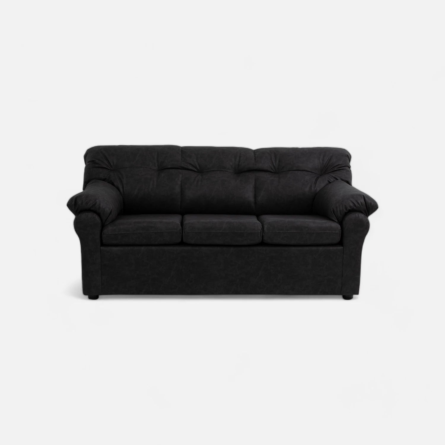 Living América 311 - Cuero Sintético Auris Negro