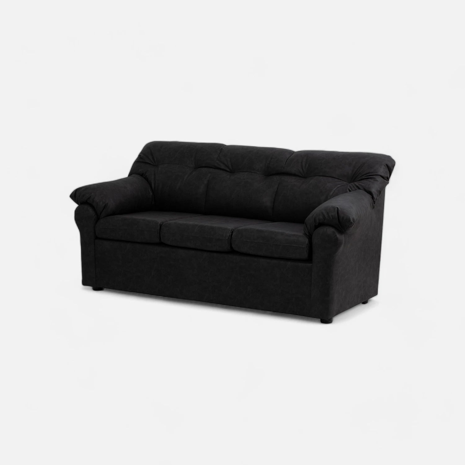 Living América 311 - Cuero Sintético Auris Negro