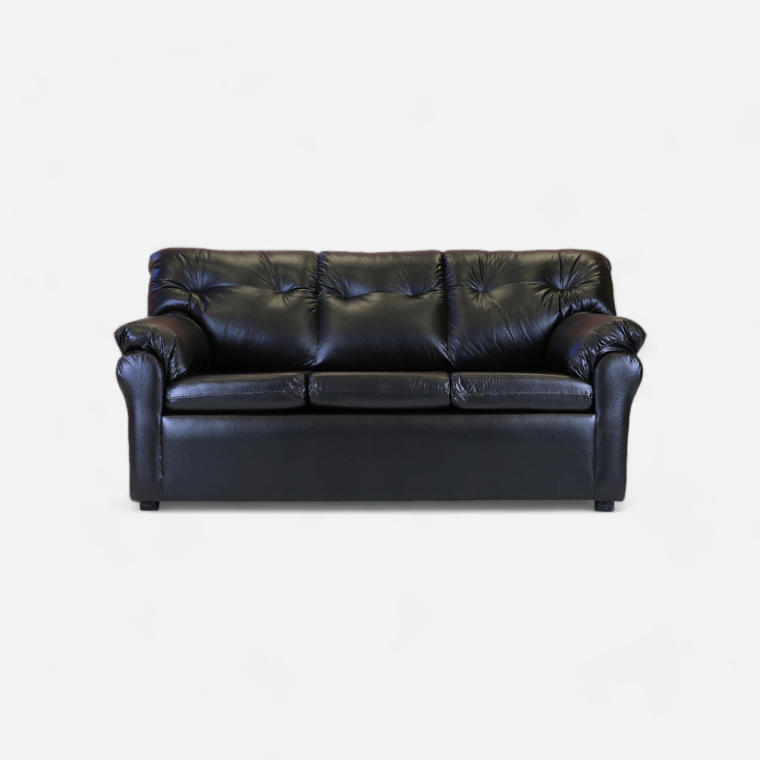 Living América 311 - Cuero Sintético Pu Negro